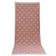 Handmade Cotton Pink Minimalist Dhurrie For Living Room